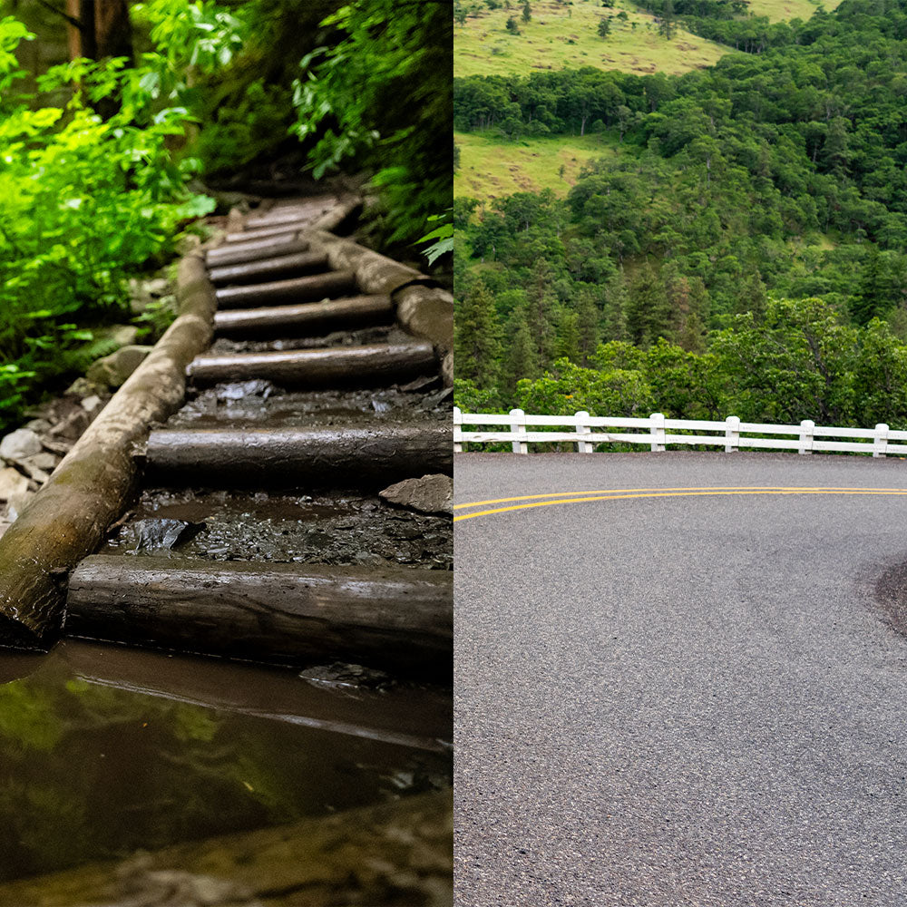 Road vs Trail Running